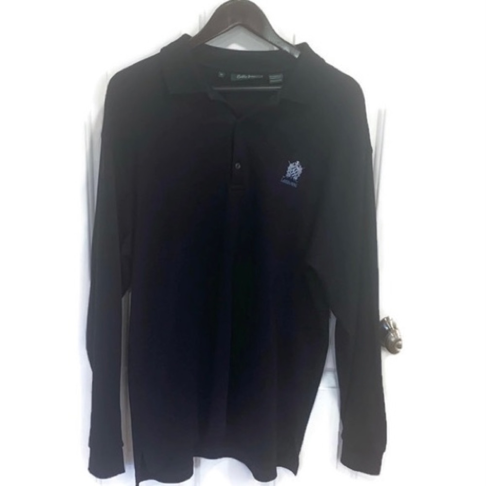 Bobby Jones 100% Peruvian cotton polo long sleeve size Medium